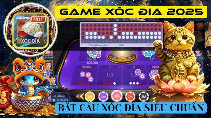 Game xóc đĩa được yêu thích nhất 2025